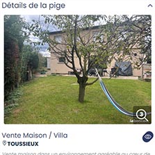 Pige immobilière incluse